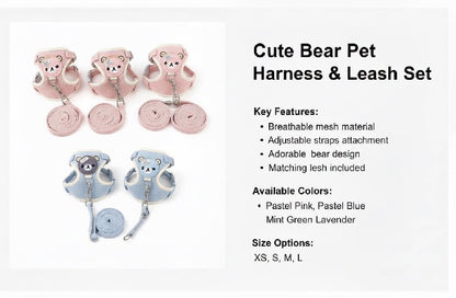 Arix™ Small Pet Vest with Leash