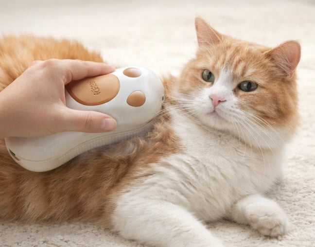 Arix™ 3 in 1 Steamy Paw Shape Brush