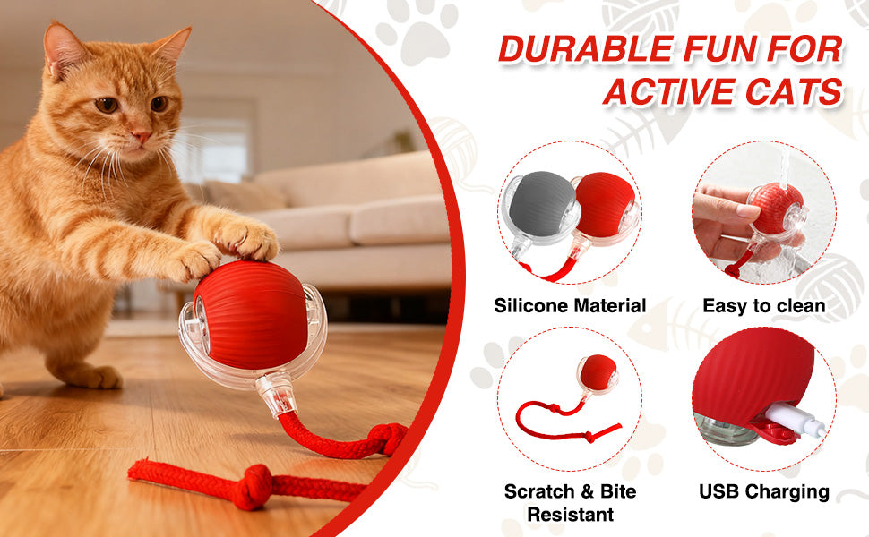 Arix™ Smart Interactive Ball with Tail
