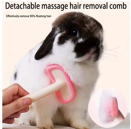 Arix™ Rabbit Removable Hair Brush