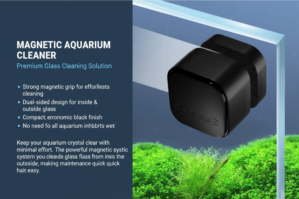 Arix™ Magnetic Aquarium Glass Cleaner