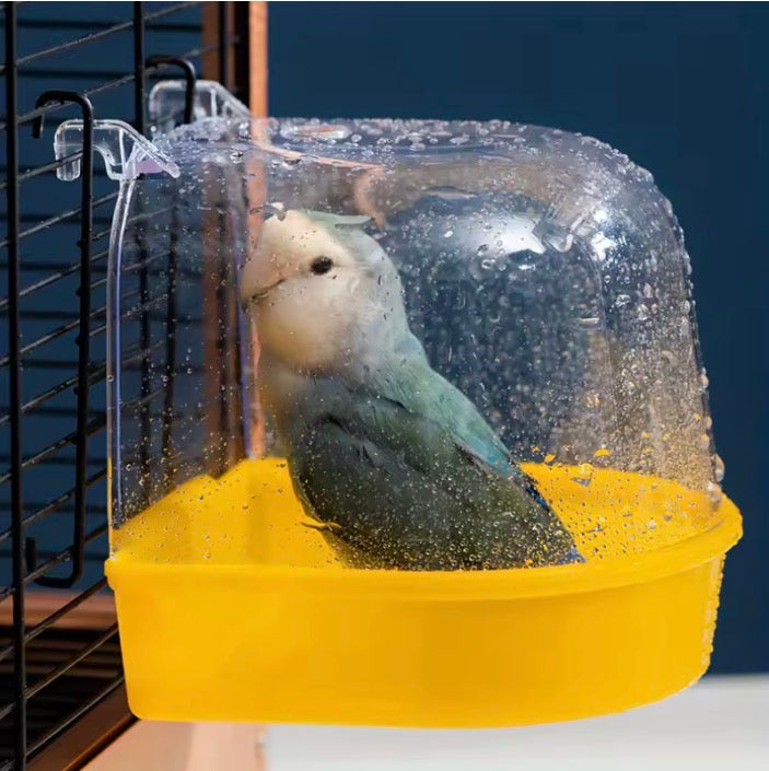 Arix™ Transparent Bird Bath Basin